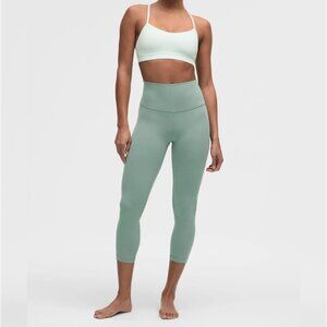 Lululemon Align Crop 23" in Crater Blue - Size 6